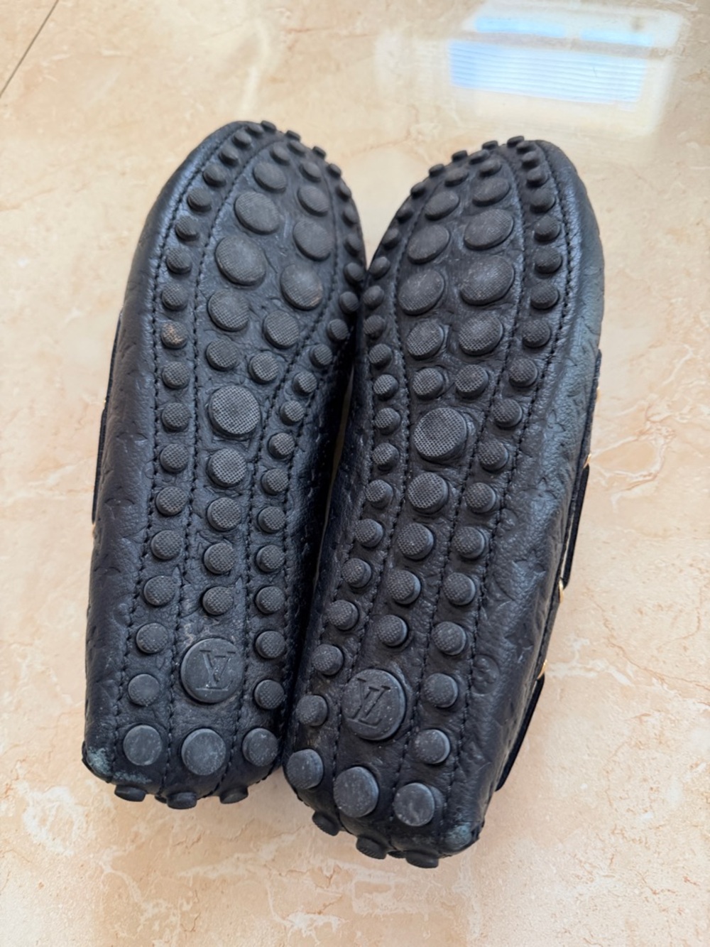 Louis Vuitton Monogram Leather Loafers 
Size: 7.5 | IT 37.5 - Picture 3 of 10